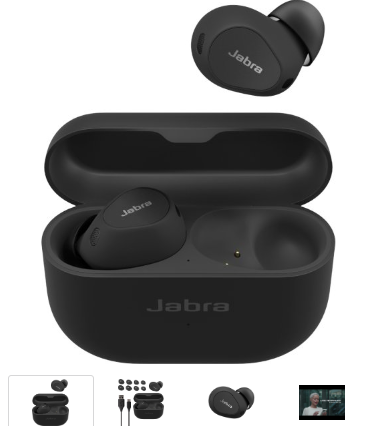 אוזניות Bluetooth אלחוטיות Jabra Elite 10 True Wireless -נוחות ושמיעה מדהימים,חיי סוללה ארוכים ,שנתיים אחריות יבואן רשמי